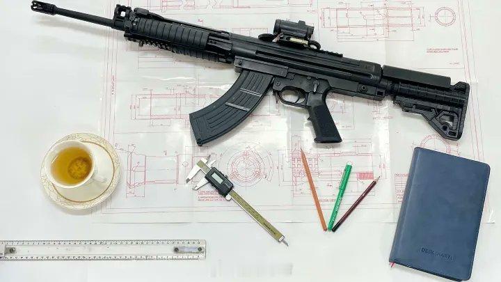 巴基斯坦CW39型7.62x39毫米突击步枪。烽火问鼎计划军事武器杂谈
