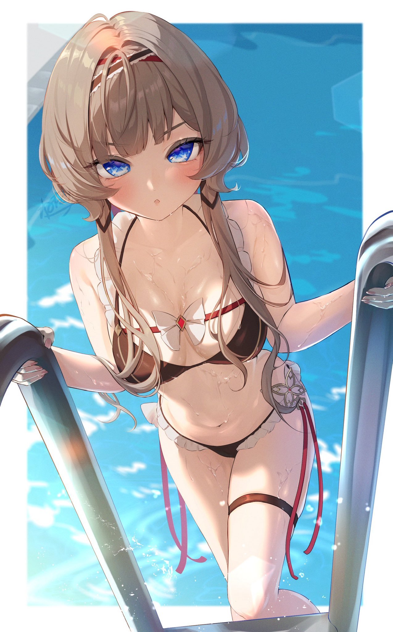 动漫画师__netarou__泳装与夏日​​​