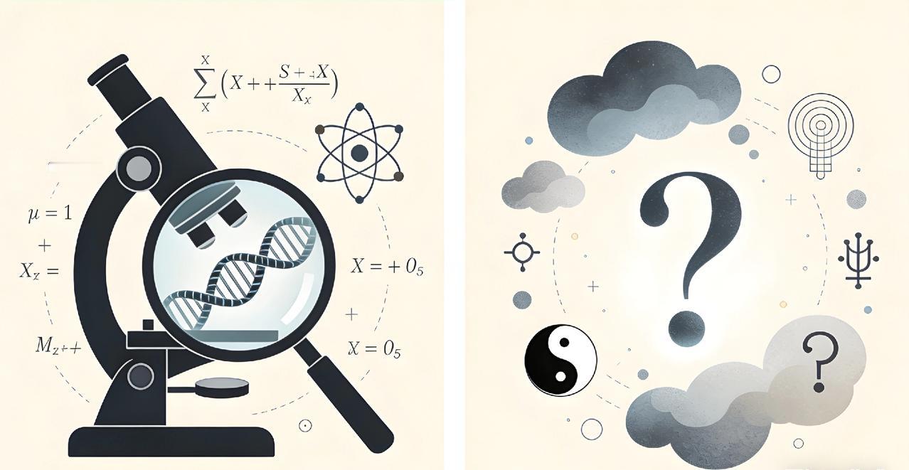 哲学和科学本质不同！科学是研究对象的构成，性质，规律，并且尽可能的把这些研究的