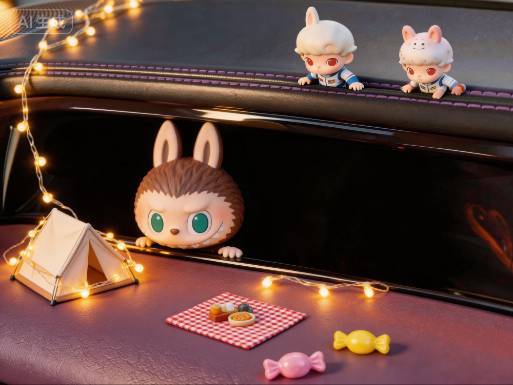 尚界Z7拿捏手办玩家把创意和交互玩到新高度，这真的是灵感橱窗，座舱氛围感直接拉满