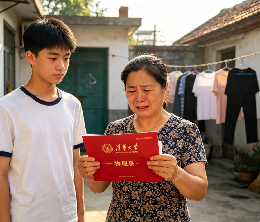 陕西男孩693分执意复读，母亲暴怒，一年后拆开录取通知书愣住了高考成绩放榜