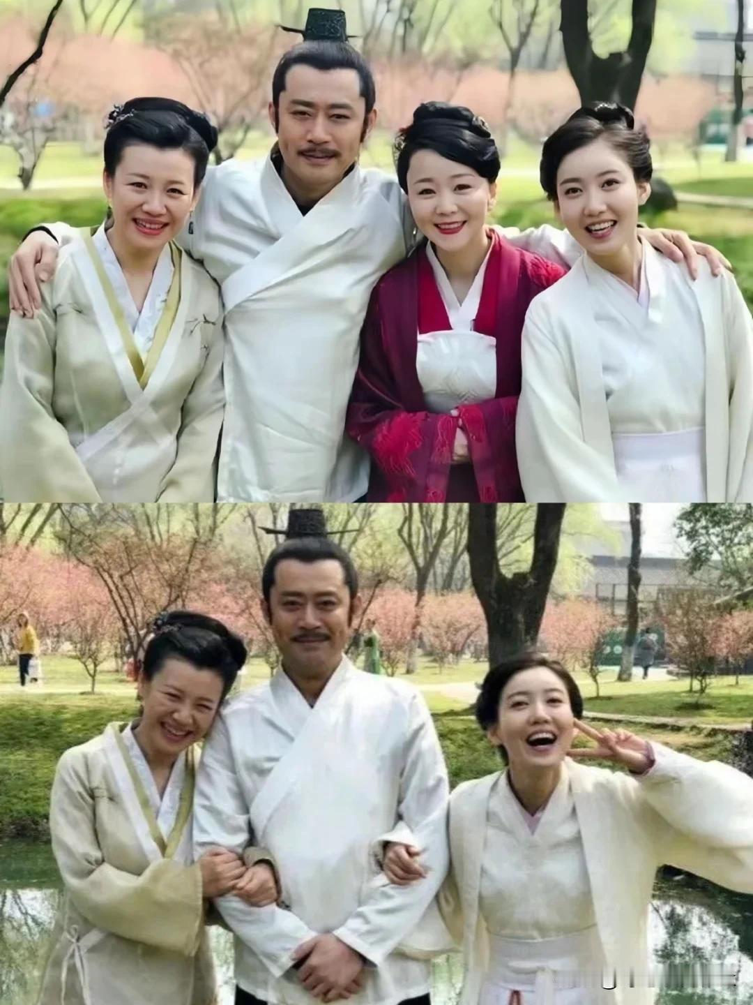 没想到《知否》剧外还有这么多合照，剧中互相算计，剧外玩到一起[捂脸哭]第一张图