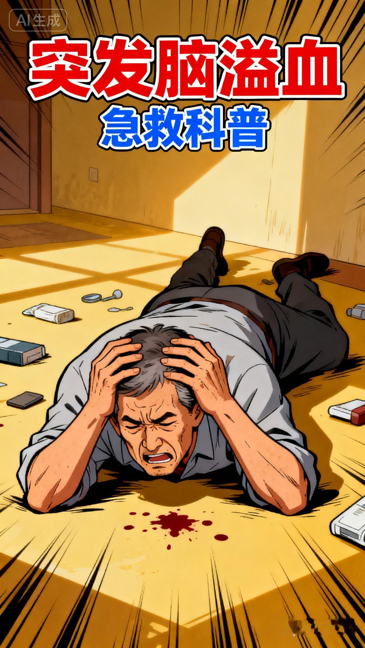 我有一个同事，今年9月初出事了脑溢血以前听说他存了好几十万家里刚刚建好了