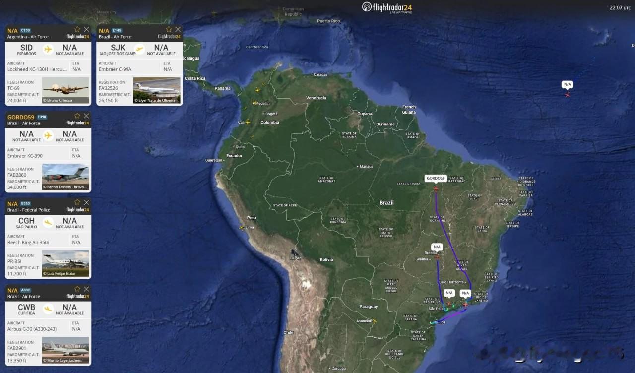 🇧🇷🇻🇪巴西在安全局势恶化之际向委内瑞拉边境部署​​军用运输机11