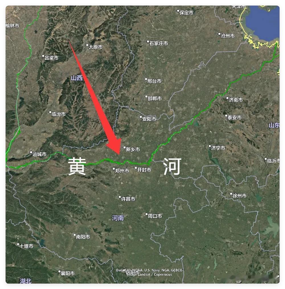 黄河下游成了“光杆司令”？长785公里的河道，只有1条天然支流。你敢信吗？咱们