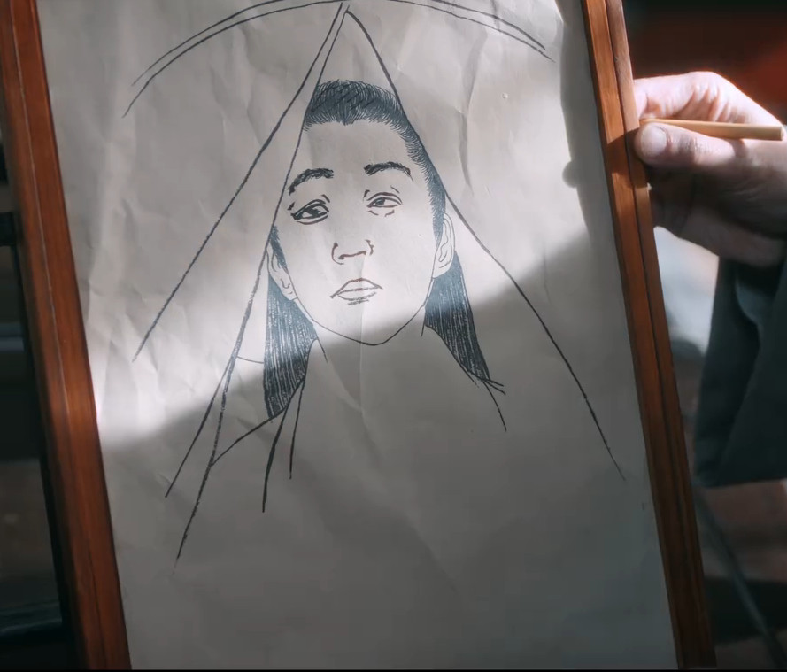 宫里就没有一个会好好画的吗平时上班摸鱼看漫画是吧