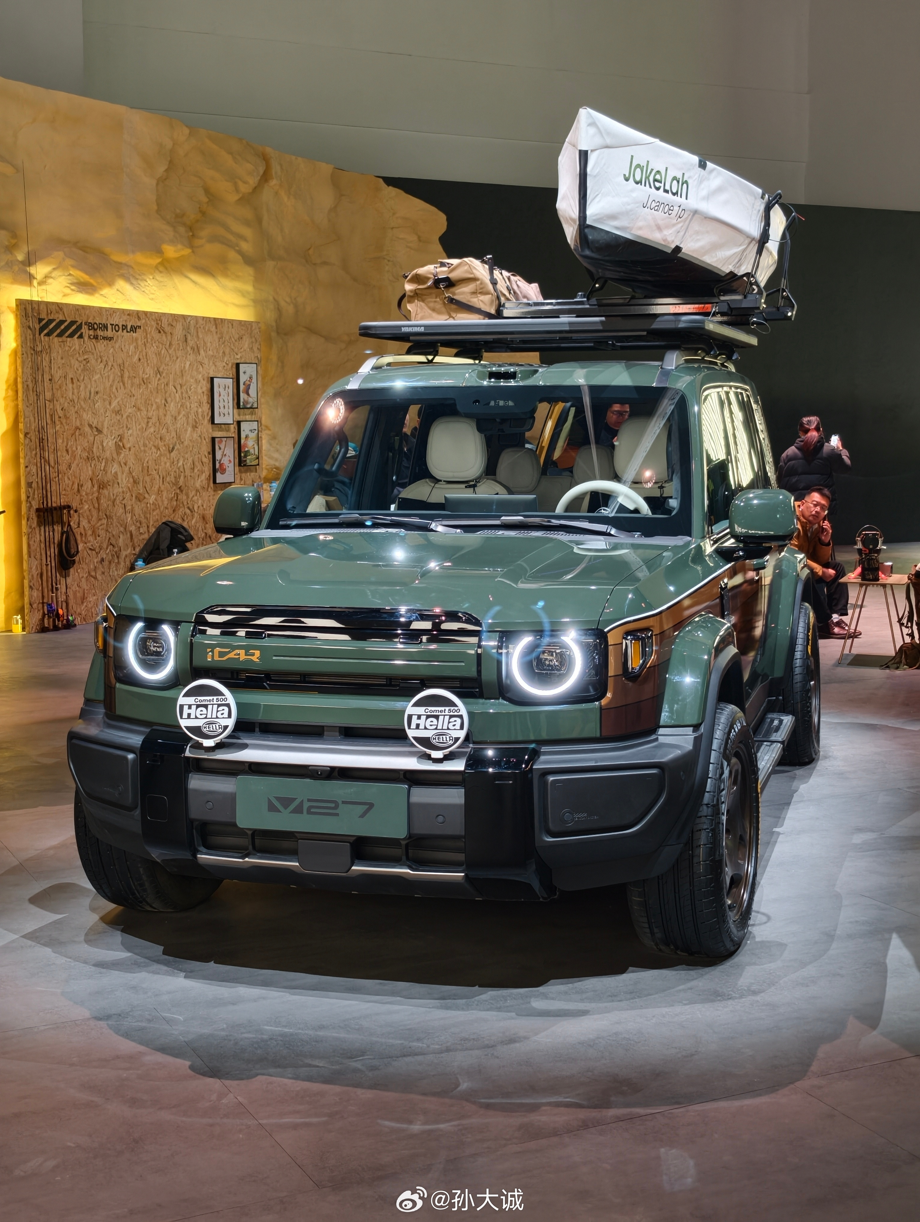 今天，全新iCARV27正式上市。前方同事反馈说，iCAR还是挺擅长营造这种野