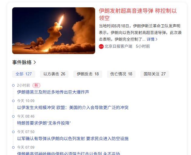 伊朗和以色列的导弹袭城大战对中美最大的影响已经显现了！要是美军真的以为高超音速导