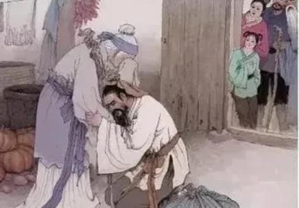 洪武二十九年除夕，小吏正在衙门值守，忽然看见一个孤寡老头，小吏可怜他，请他喝了一