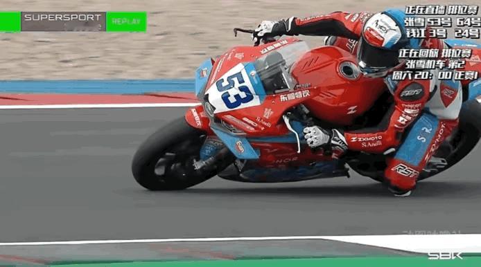 主办方给了张雪机车超长时的特写！看来主办方是懂流量的！几十年的老面孔，好不容