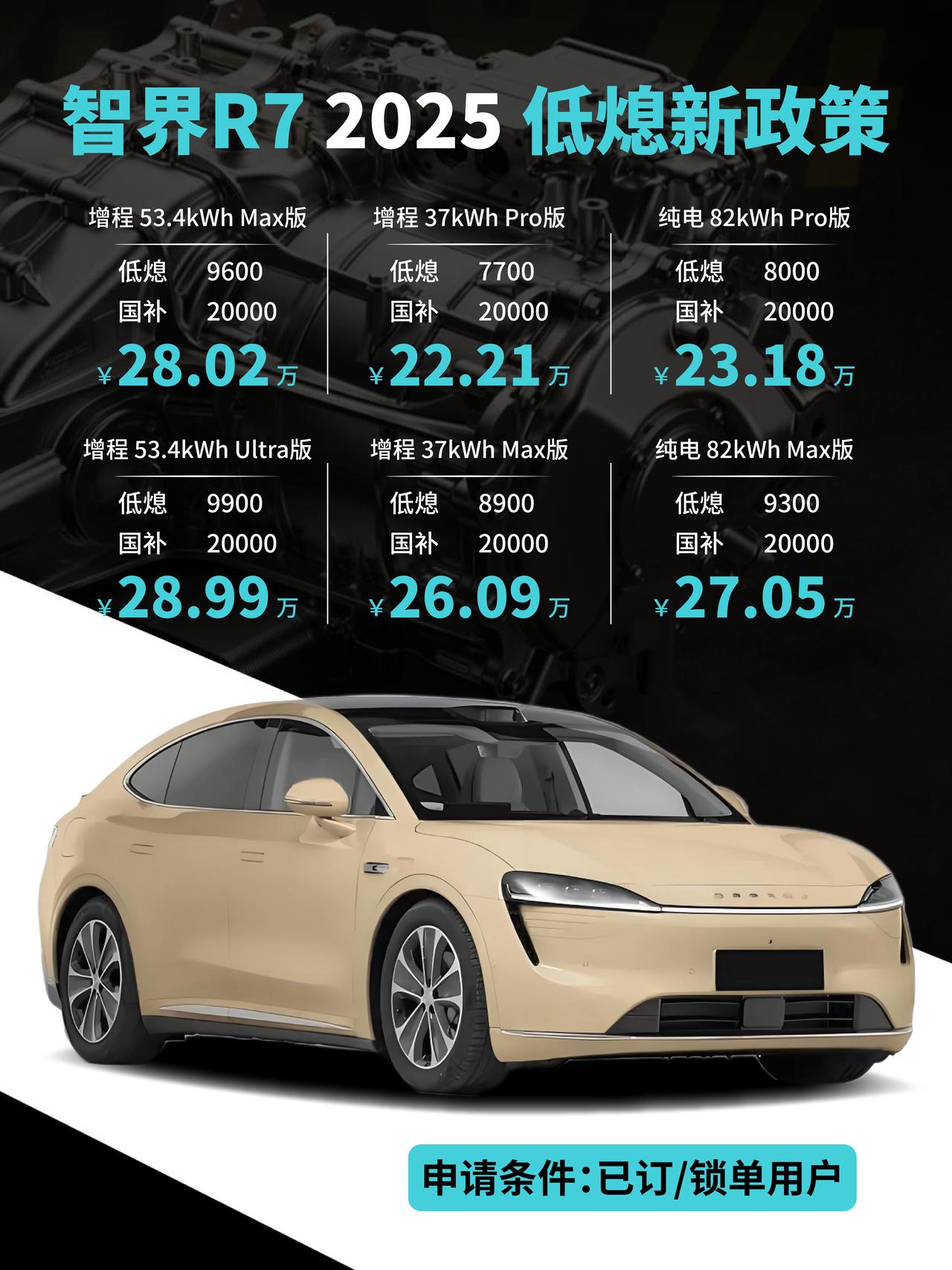 智界R7低熄真香警告！