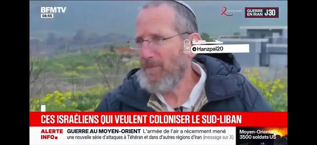 以色列人说的多么理直气壮法国媒体BFMTV采访一位以色列老者，问他是如何看待以