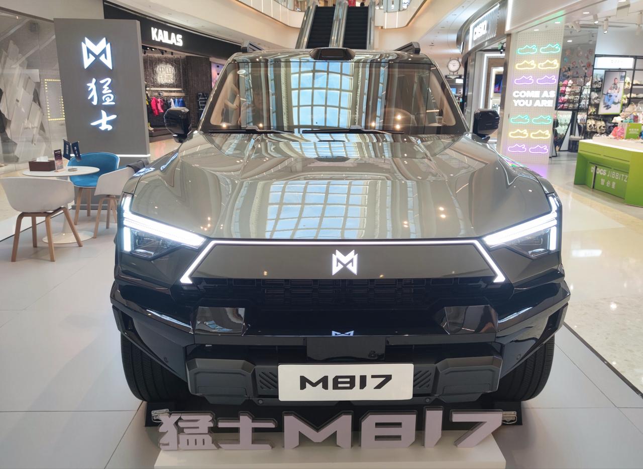 灵活拓展SUV《猛士M817》东风猛士M817焕新上市，以军工品质