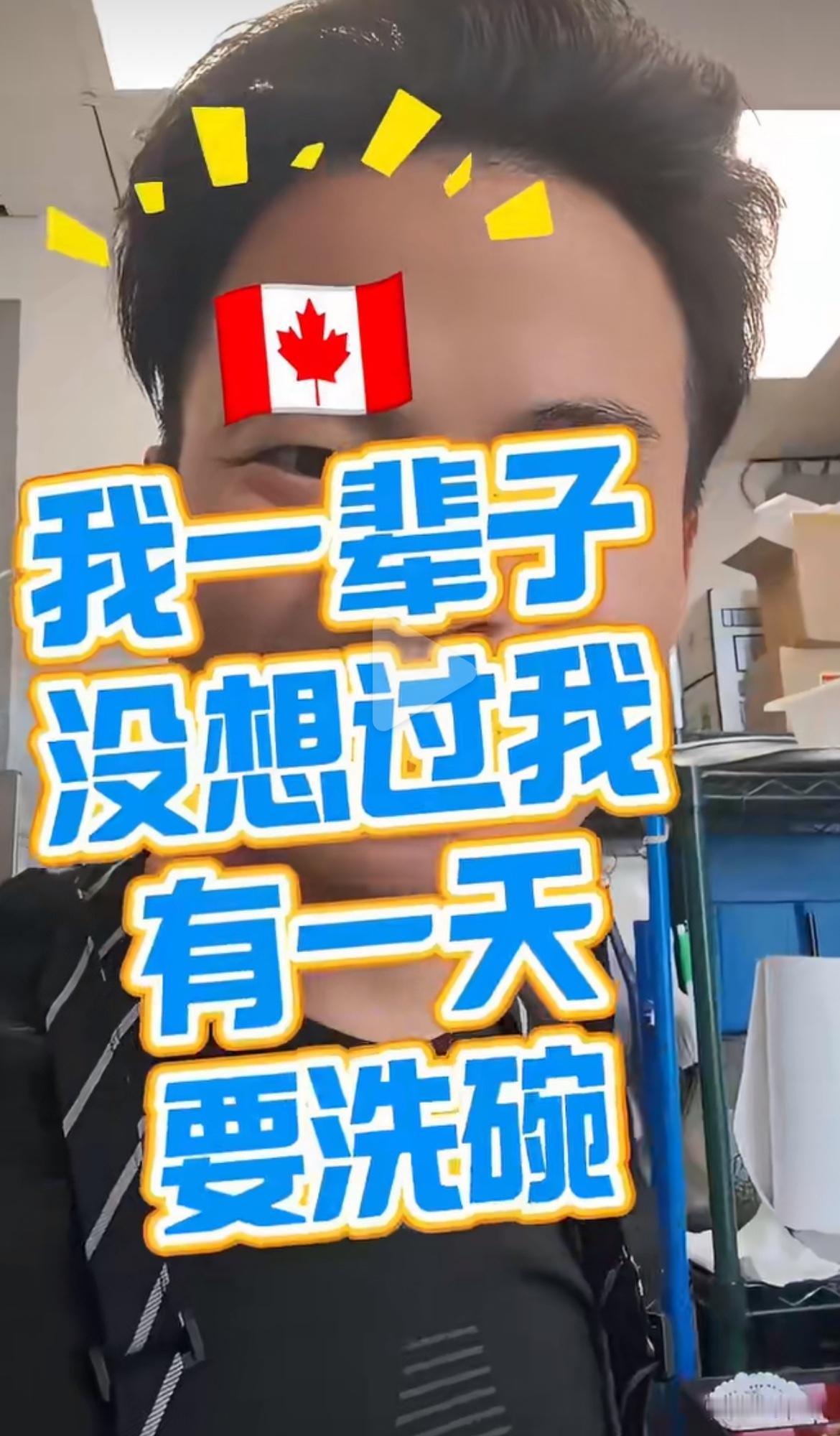 中产这辈子没想过有一天自己还要当洗碗工，别人出国是去享受的，而中产移民不止把所有