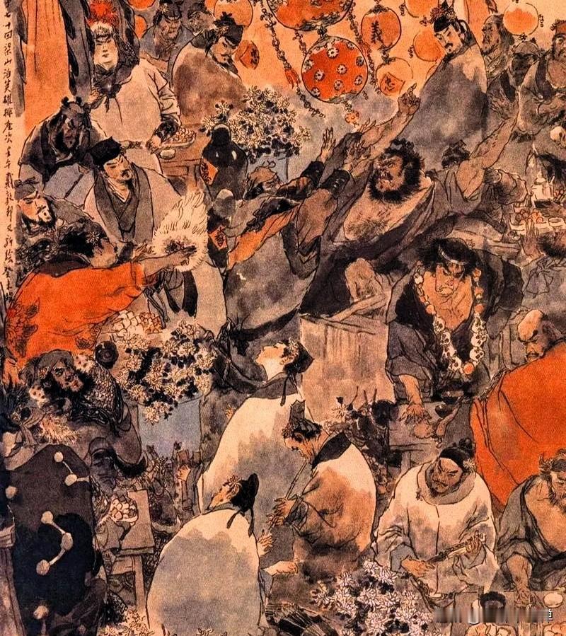 水浒传五大细节让人脊背发凉，李逵千辛万苦接老娘上梁山，途中老娘被老虎所害。他含泪