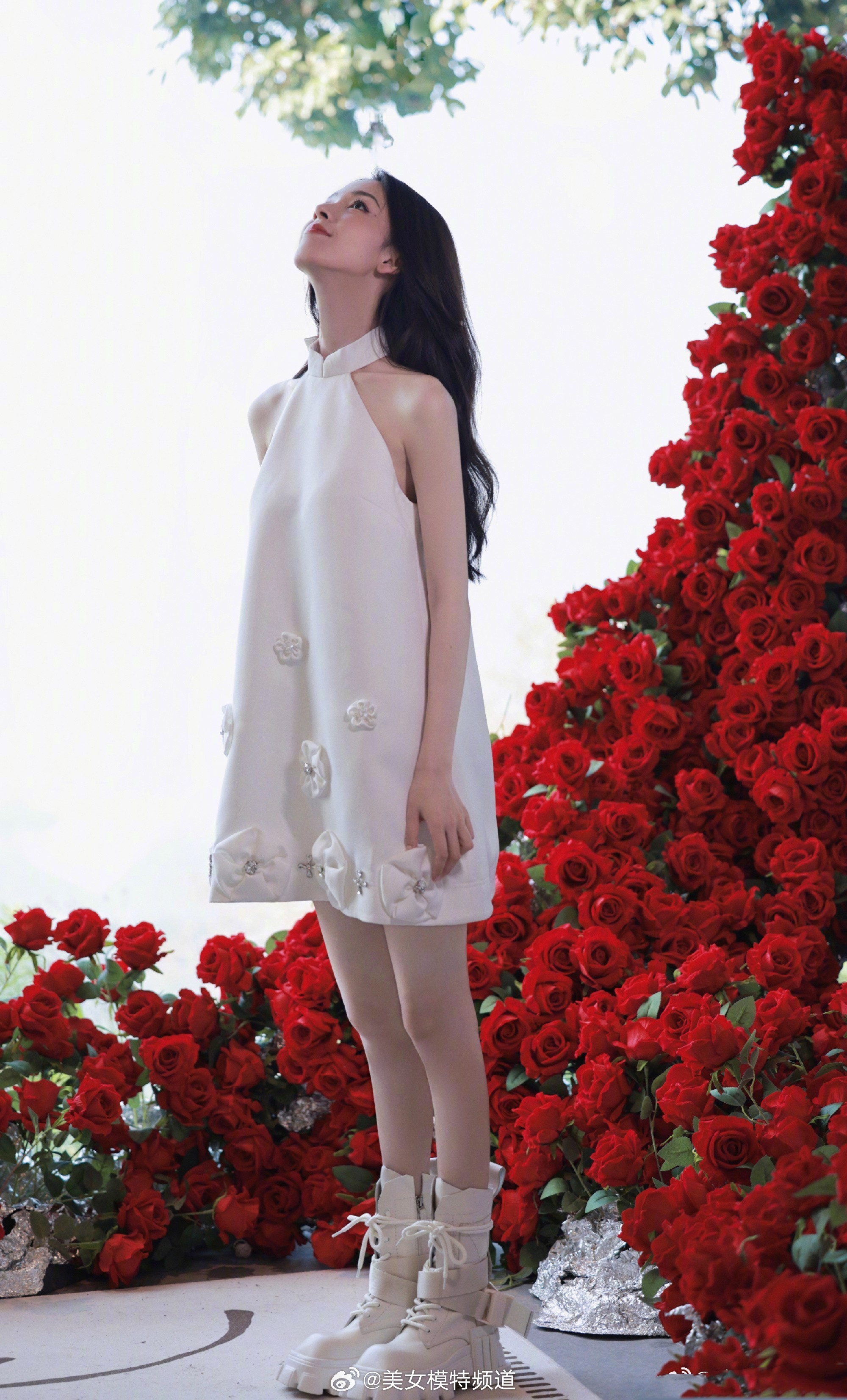 陈瑶白色唯美写真