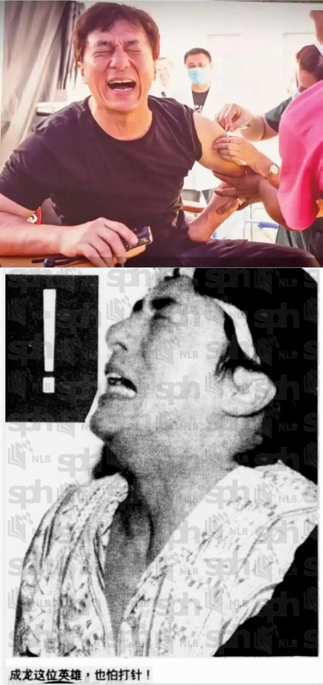 没想到，完全想不到，拍戏不怕死的成龙大哥竟然怕这个……银幕上的成龙简直是无所