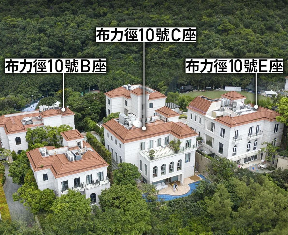 许家印在香港大宅，长这样😡😡总共买了3栋，包括10号B、C及E屋