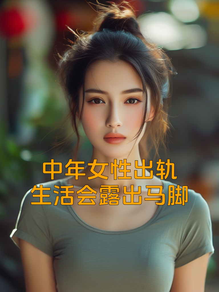 中年女性出轨，生活会露出马脚