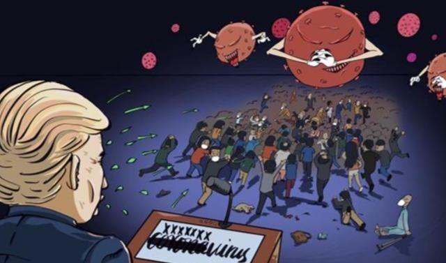 美国反华派认为，中国现政府跟清政府差不多，专制腐败，中国的所谓辉煌都是吹出来，中