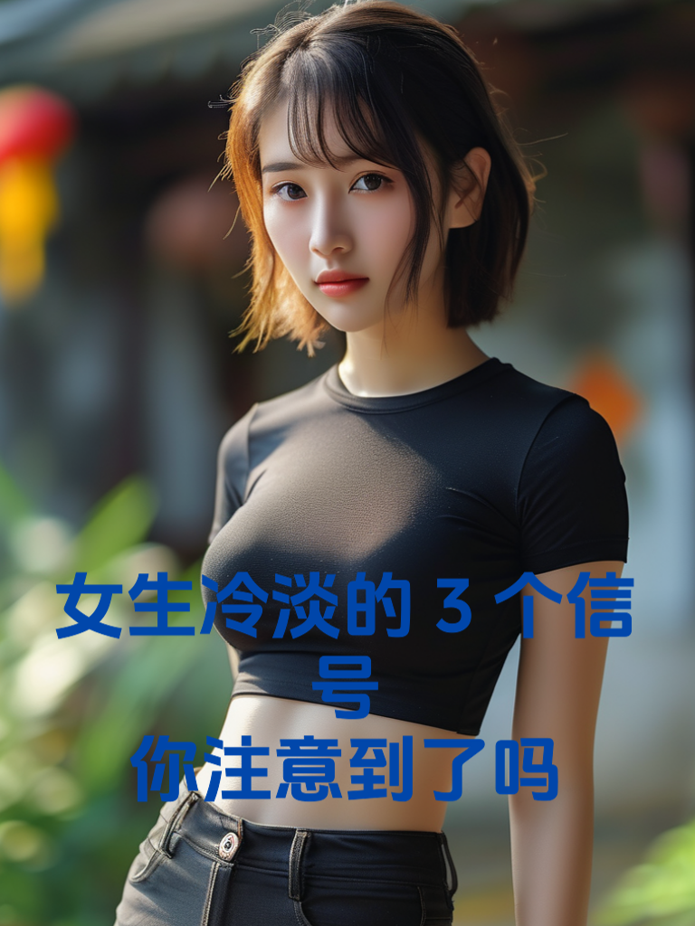 女生冷淡的3个信号，你注意到了吗