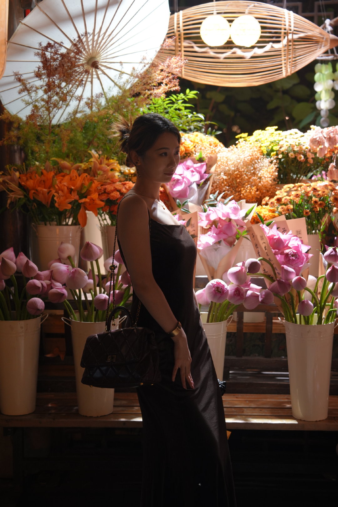 花开花落春去秋来#街拍美女##街拍穿搭##街拍##少女写真##随拍##索尼##摄影##我的旅行日记#
