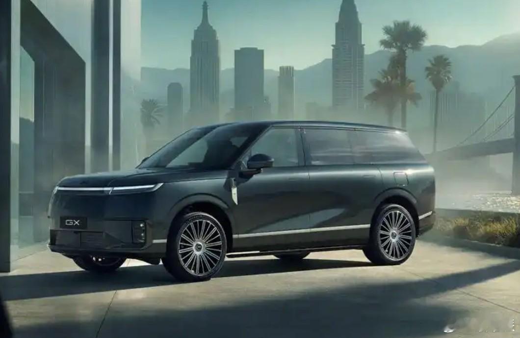 小鹏全新旗舰SUVGX官图正式曝光，造型大气硬朗酷似路虎揽胜，定位高于小鹏G