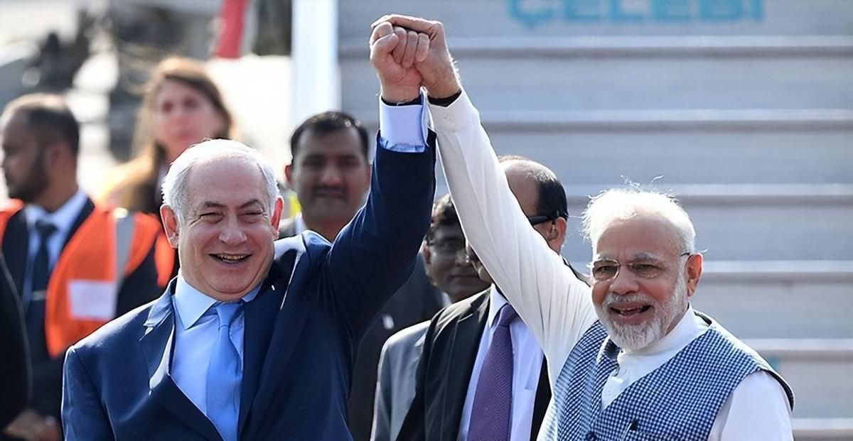 以色列智库指控中国“越来越反犹”。对中国态度已变！最近，莫迪在以色列在议会上