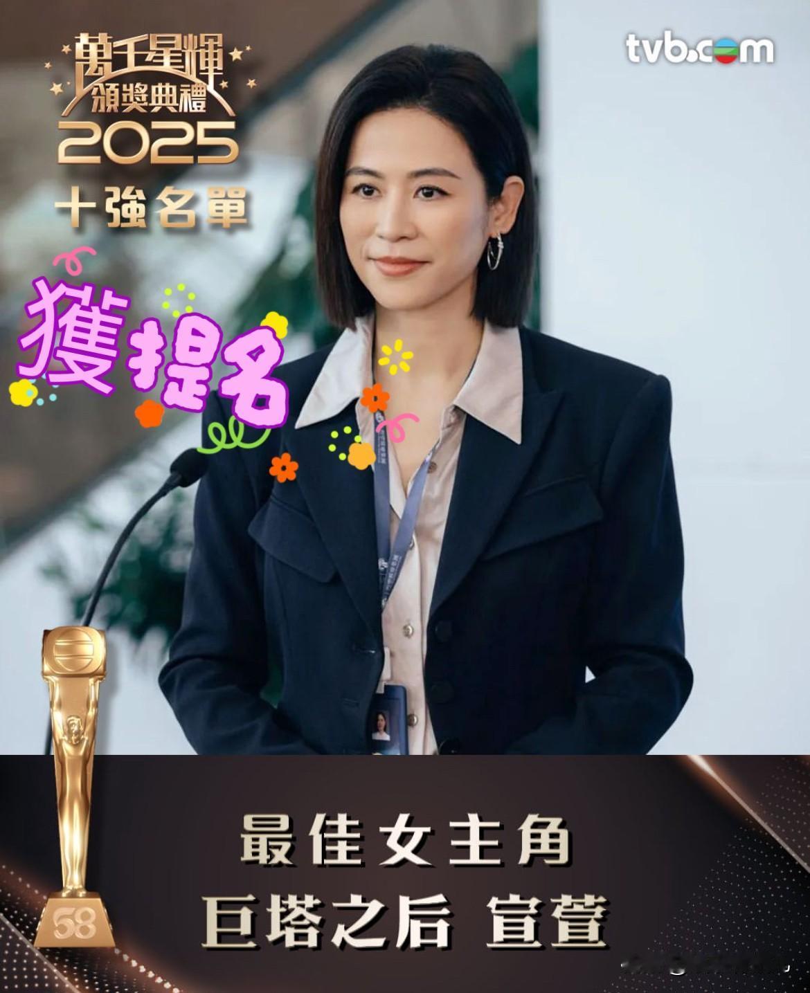 TVB【万千星辉颁奖典礼2025】于2026年1月4日举行，演员们辛苦付出的努力