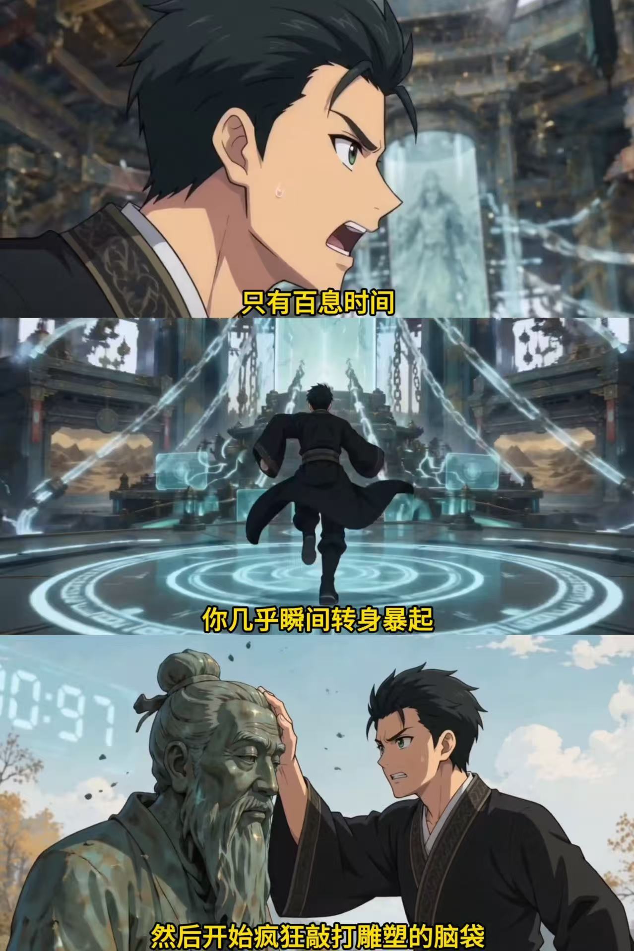 ai漫剧行业6个月可更1000集谁能想到AI漫剧更新速度这么惊人，《三千庇护》六
