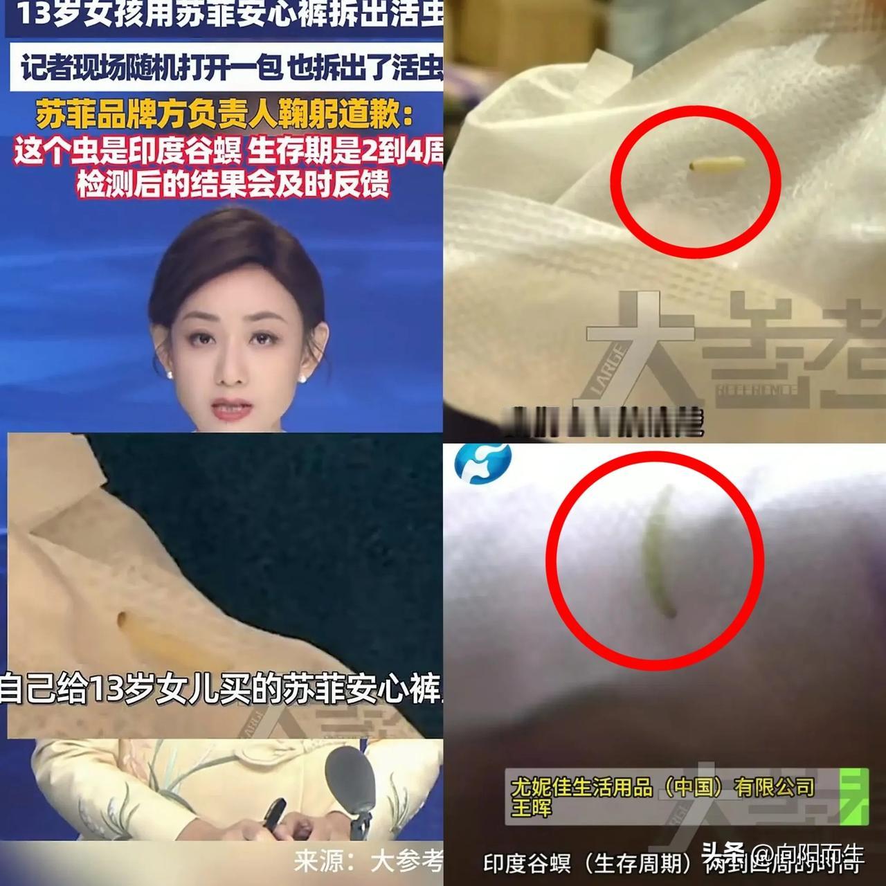 苏菲安心裤这个事,我专门查了一下,不查不知道,一查吓一跳。万万没想到,苏菲安心裤