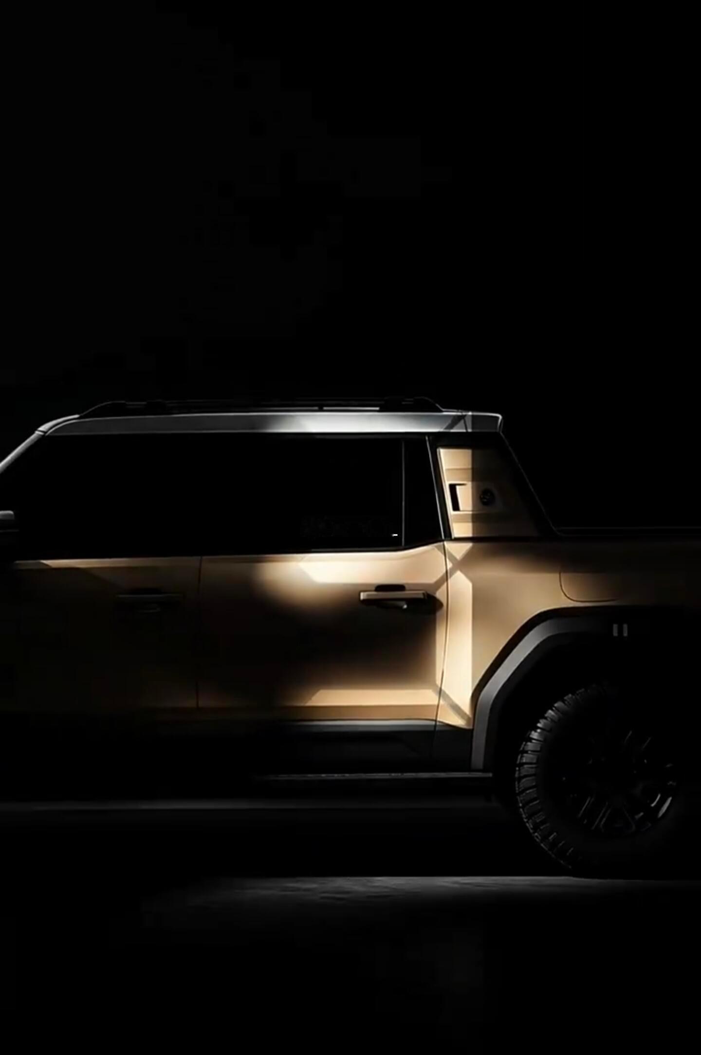 纵横首款皮卡，看这姿态，是新物种吗？捷途纵横品牌够硬啊！直接要上皮卡了—F700