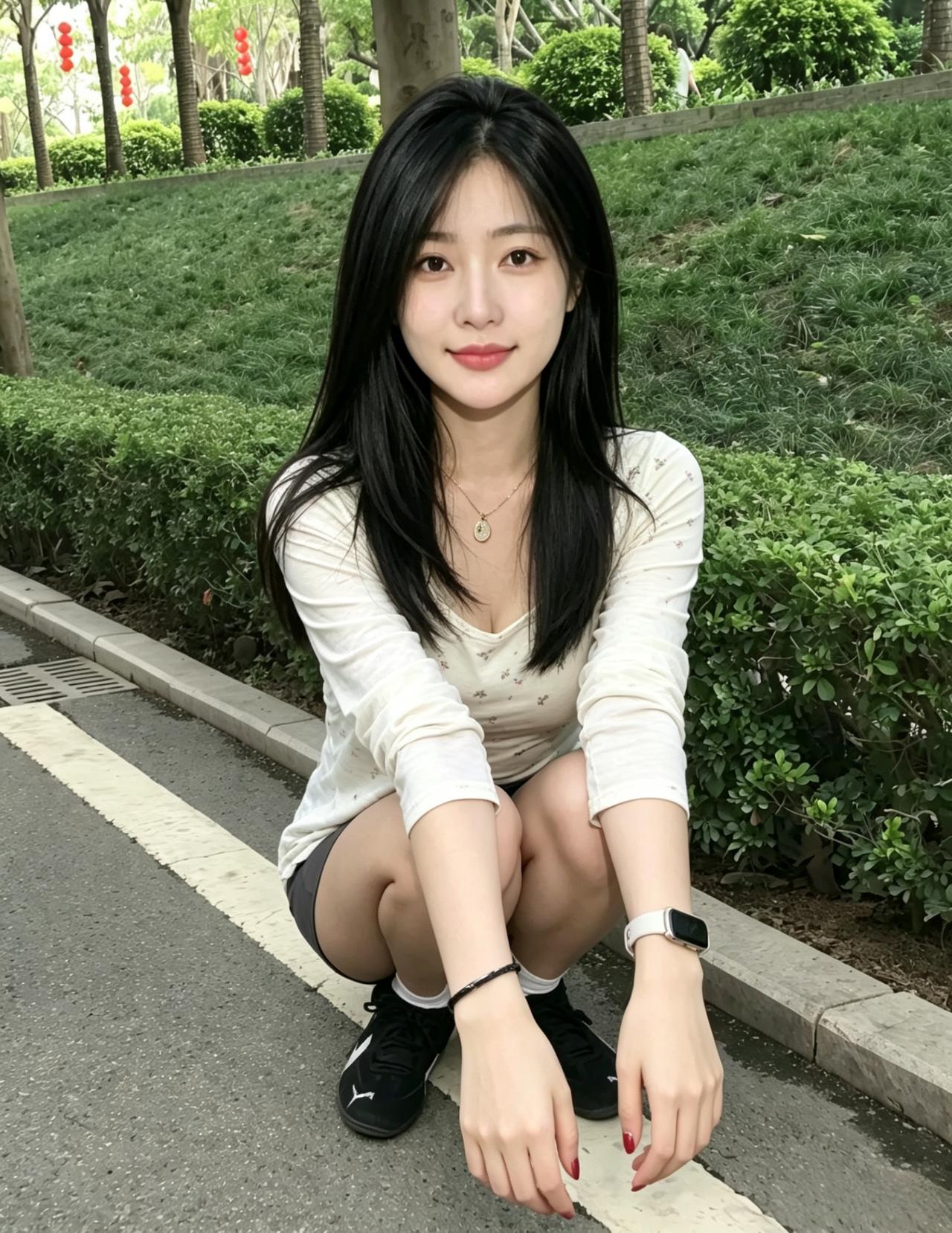 阳光落满衣角青草漫过风的边角你轻轻蹲下世界忽然慢了步调温柔不用刻意张扬