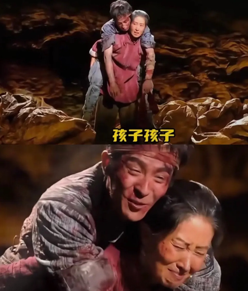 承认刘敏涛老师演技是好，但都没人注意一下，这么干瘦而且近50岁的她居然背起了