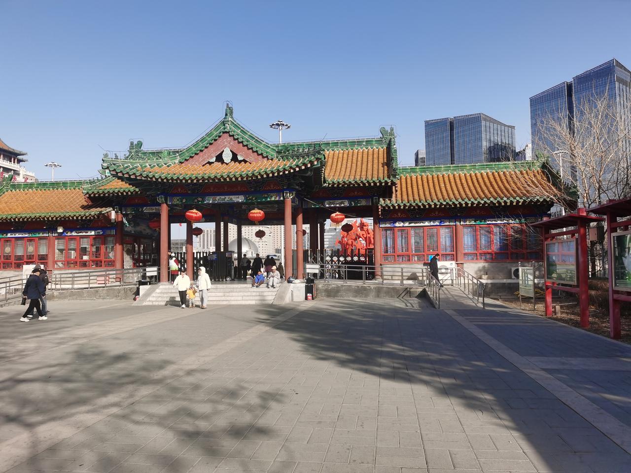 天南地北大拜年今天去莲花池公园，随手拍。