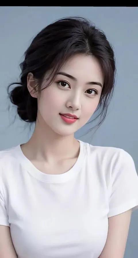 清新自然，简约白T，少女感满满！🌟✨