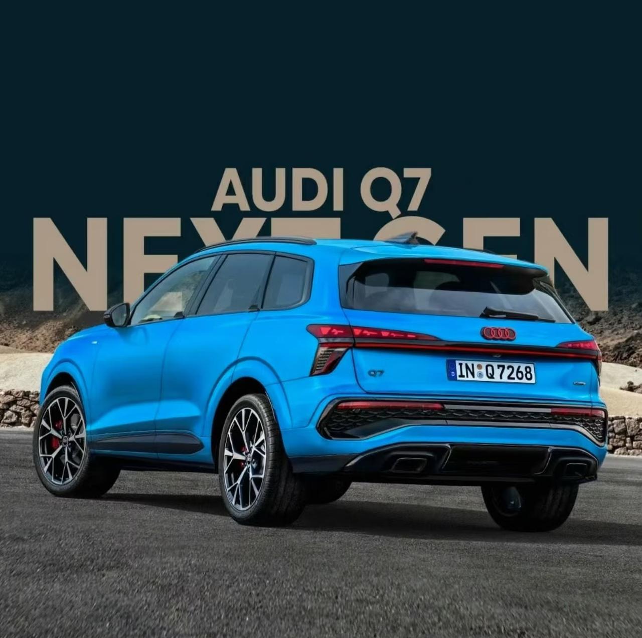 新一代Q7上路了吗？15年终于大换代了，虽然Q7平时在路上寥寥无几，但确实德系