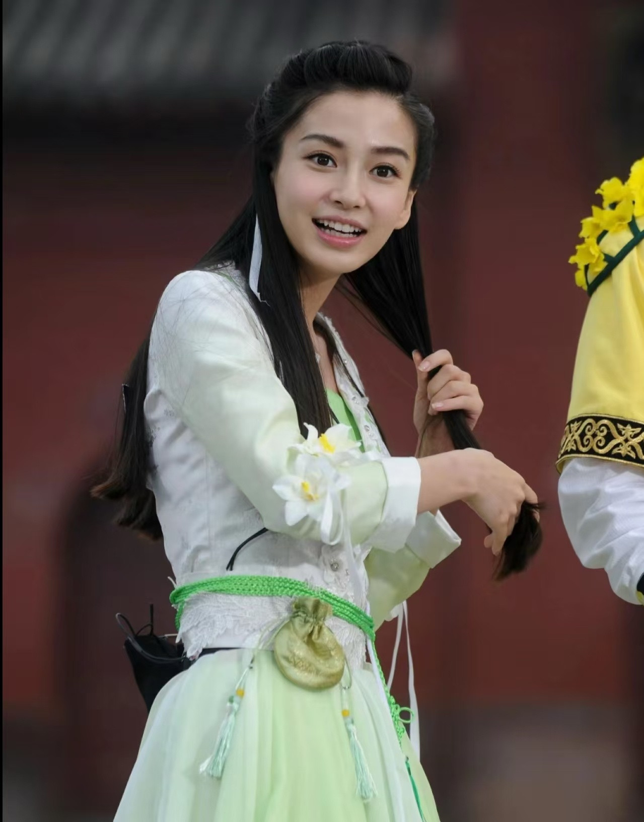 Angelababy这张脸蛋还真是一点短板都没有啊！