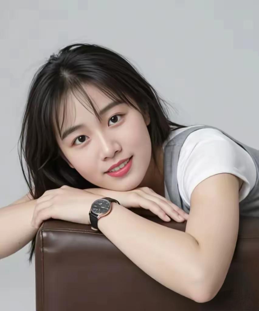 元气少女，微笑的魅力！😊✨