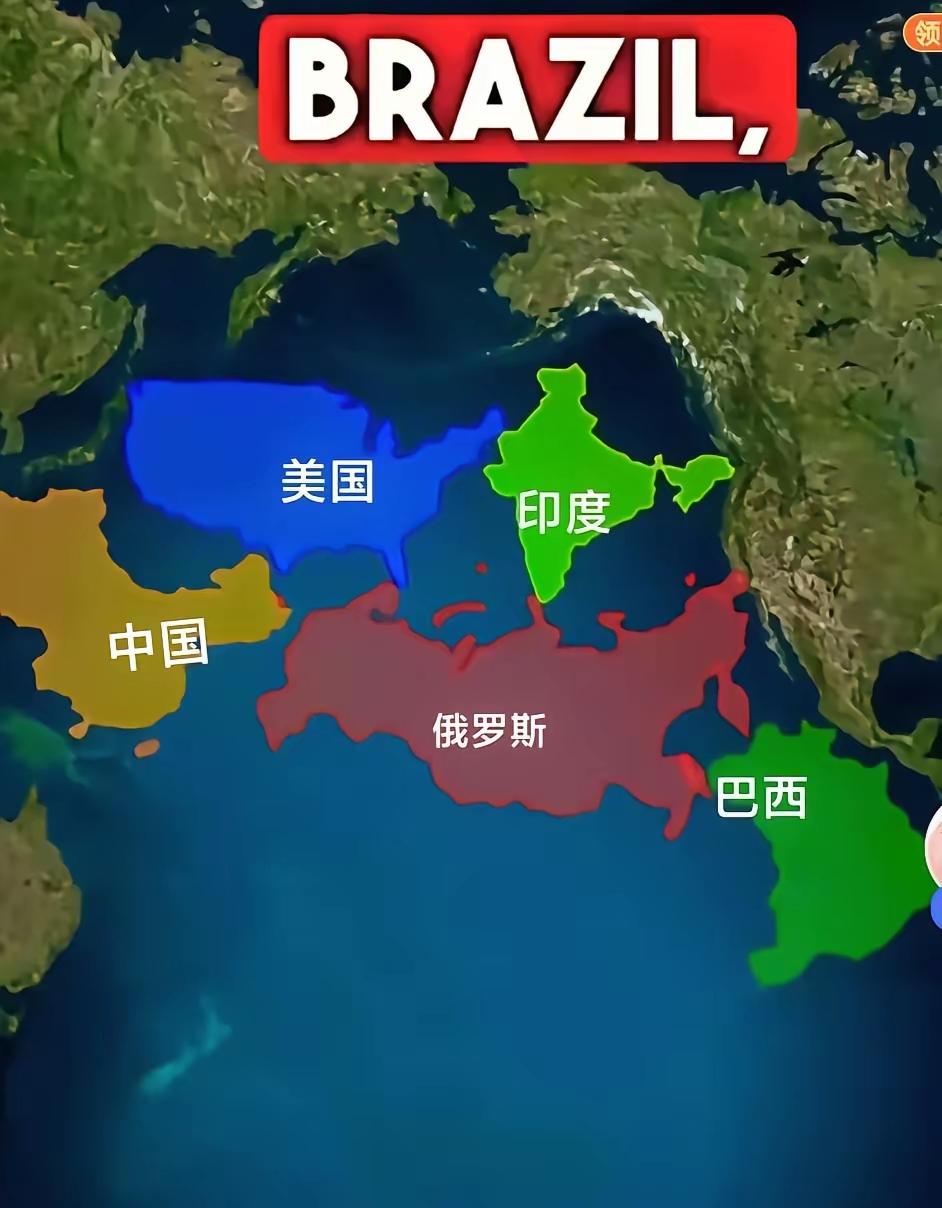 太平洋就像一个大锅装满了水，世界上这几个大国，就像几个面片，在一大锅汤里，大锅里