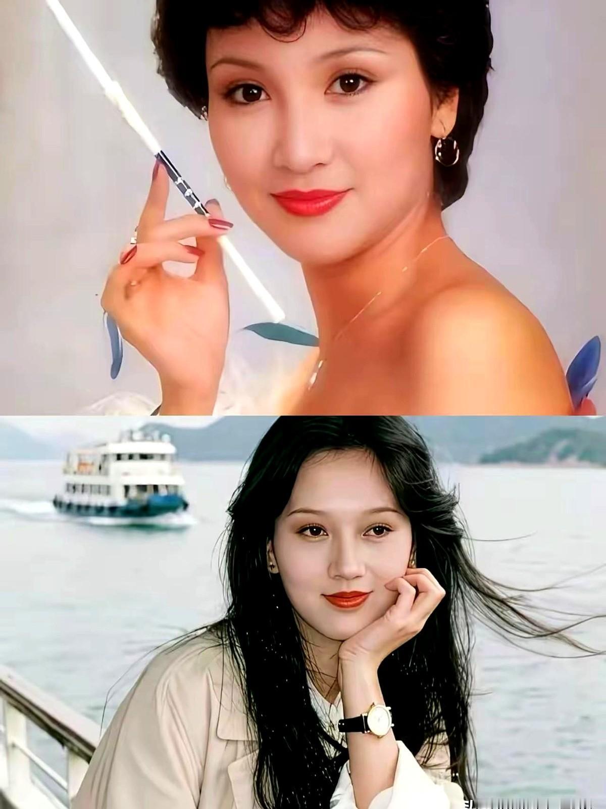 终于明白狄波拉的美，为什么能压住赵雅芝一头了。一直有人说她俩长得像，站一起都
