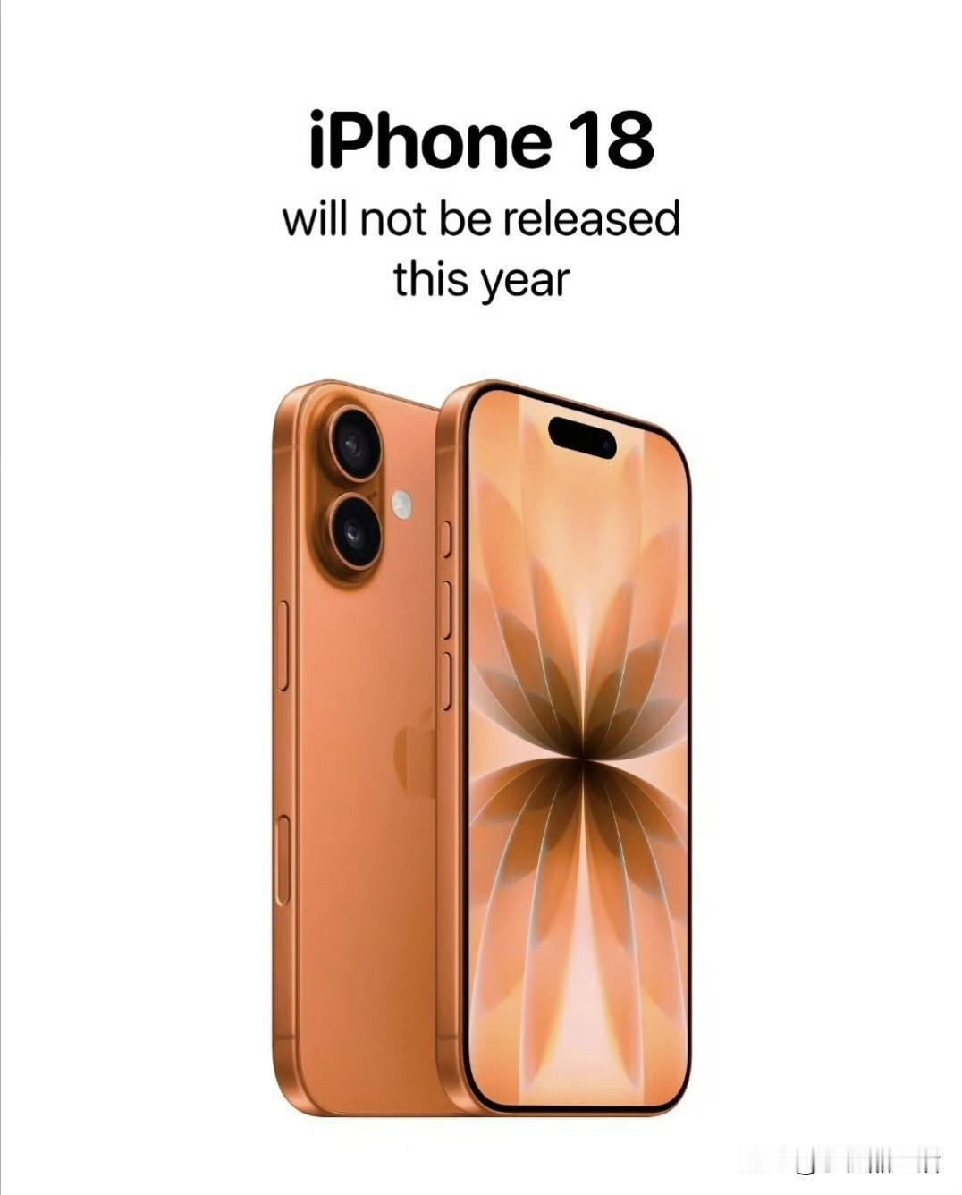 曝苹果iPhone18标准版又是挤牙膏的一代！近日，网上再次传出关于苹果iP