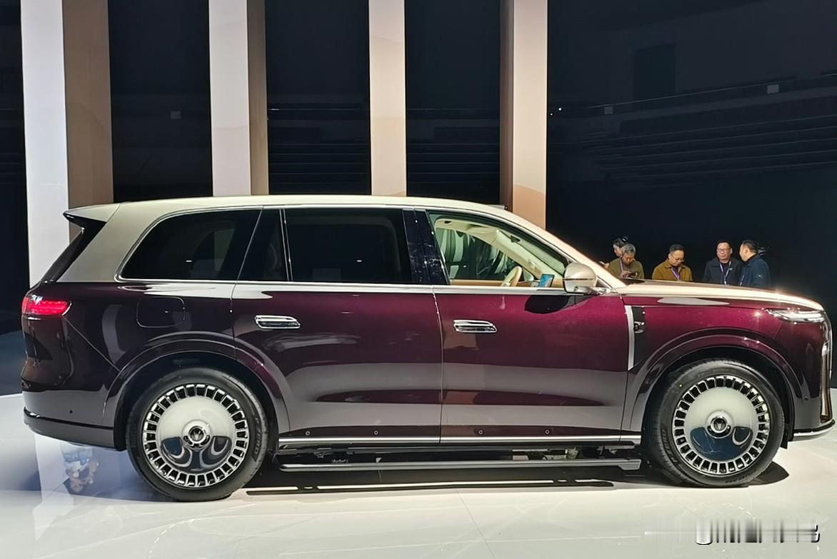 深圳降温也抵挡不了大家对岚图泰山的热情，围着拍照的人太多，我就远远来一张，打卡岚