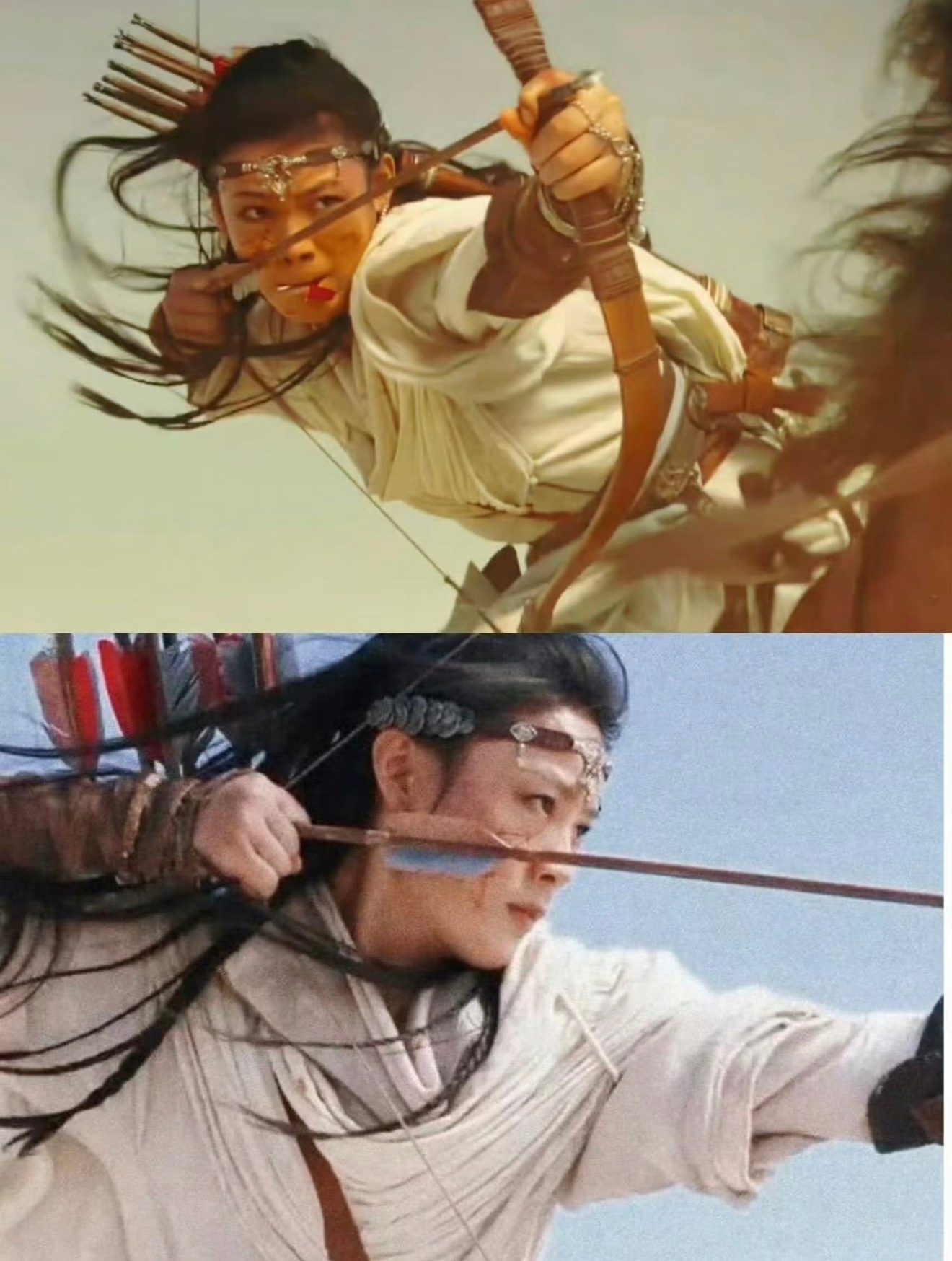 陈丽君一秒下腰这么短的时间，零基础骑射居然能练到这个程度，还能说什么呢，就是天生