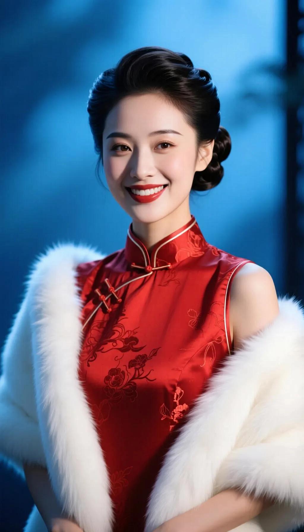 气质美女我爱旗袍古典美女