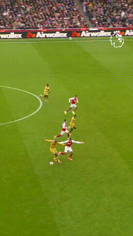 阿森纳的防守有多强？英超官方居然说这个是阿森纳整个10月唯一一次在被射正，这也算