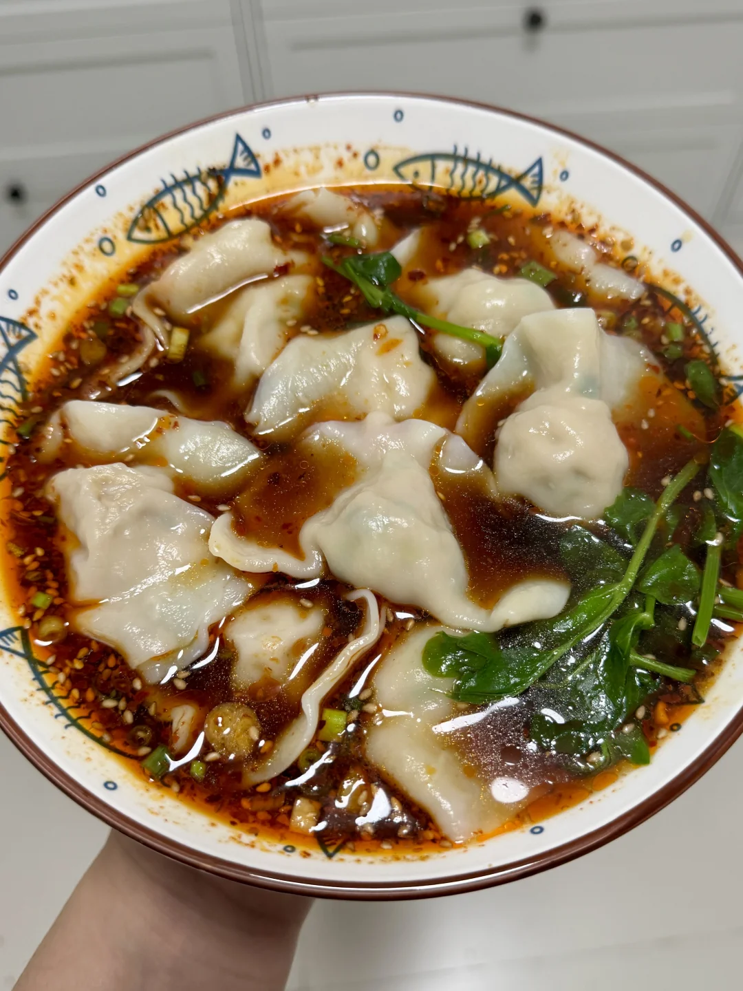 快去做！自制麻辣酸汤水饺就是好吃！