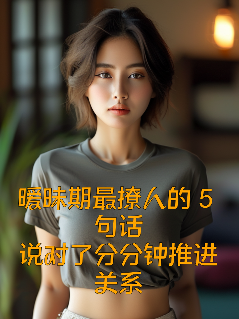 暧昧期最撩人的5句话，说对了分分钟推进关系