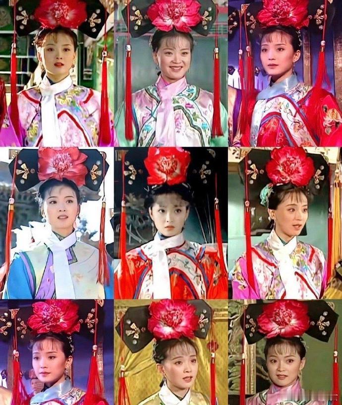 还珠格格晴儿第二部还是水灵灵的，第三部怎么就搞得那么土气​​​​