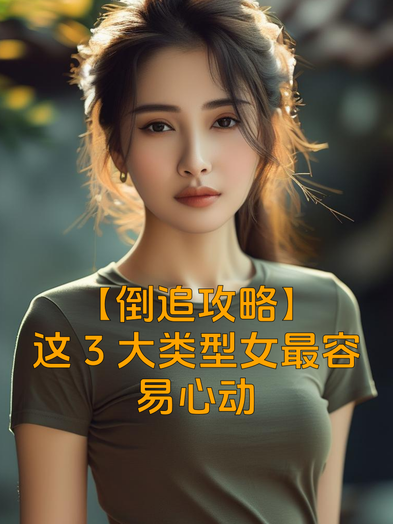 【倒追攻略】这3大类型女最容易心动